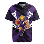 Fremantle Dockers Australian Football Rugby Jersey Athletic Hero Mascot - Bold Team Colors