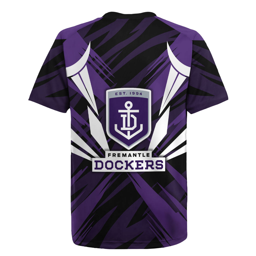 Fremantle Dockers Australian Football Rugby Jersey Athletic Hero Mascot - Bold Team Colors