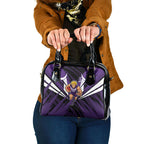 Fremantle Dockers Australian Football Shoulder Handbag Athletic Hero Mascot - Bold Team Colors
