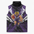 Fremantle Dockers Australian Football Sleeveless Puffer Jacket Athletic Hero Mascot - Bold Team Colors