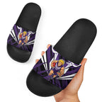 Fremantle Dockers Australian Football Slide Sandals Athletic Hero Mascot - Bold Team Colors