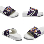 Fremantle Dockers Australian Football Slide Sandals Athletic Hero Mascot - Bold Team Colors