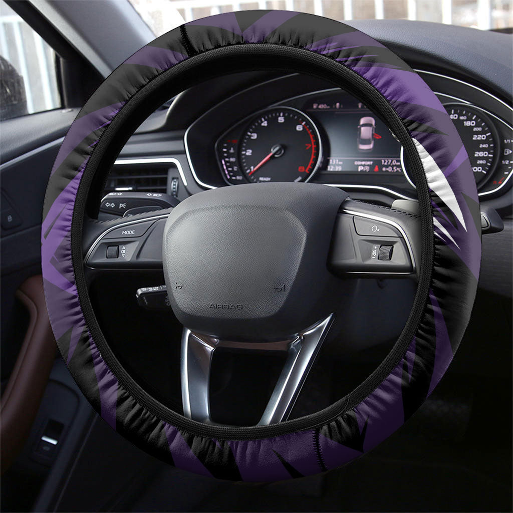 Fremantle Dockers Australian Football Steering Wheel Cover Athletic Hero Mascot - Bold Team Colors