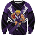 Fremantle Dockers Australian Football Sweatshirt Athletic Hero Mascot - Bold Team Colors