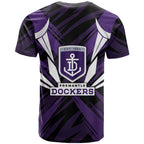 Fremantle Dockers Australian Football T Shirt Athletic Hero Mascot - Bold Team Colors