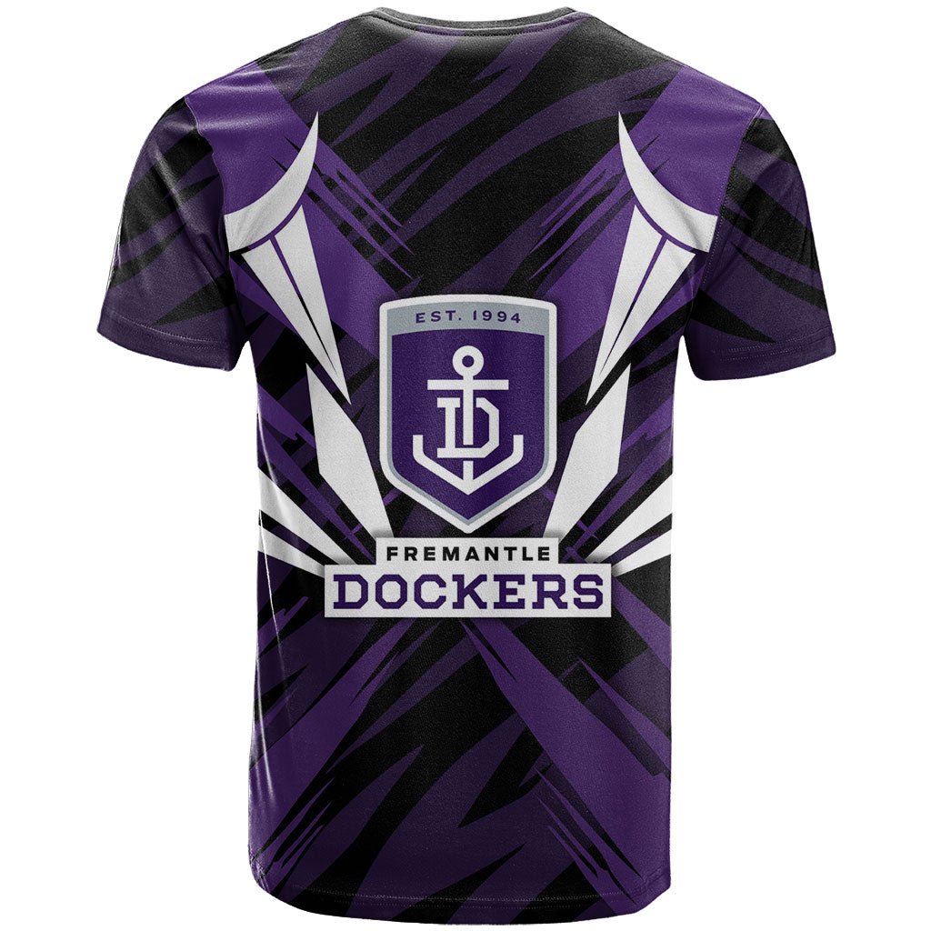 Fremantle Dockers Australian Football T Shirt Athletic Hero Mascot - Bold Team Colors