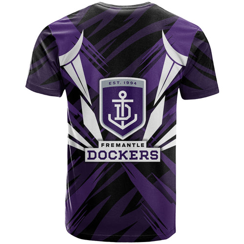 Fremantle Dockers Australian Football T Shirt Athletic Hero Mascot - Bold Team Colors