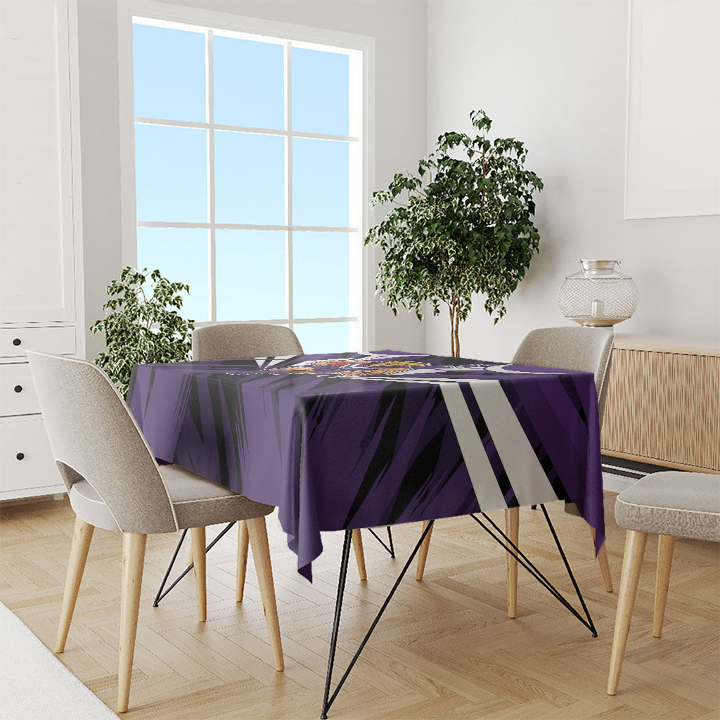 Fremantle Dockers Australian Football Tablecloth Athletic Hero Mascot - Bold Team Colors