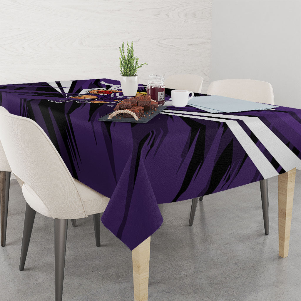 Fremantle Dockers Australian Football Tablecloth Athletic Hero Mascot - Bold Team Colors