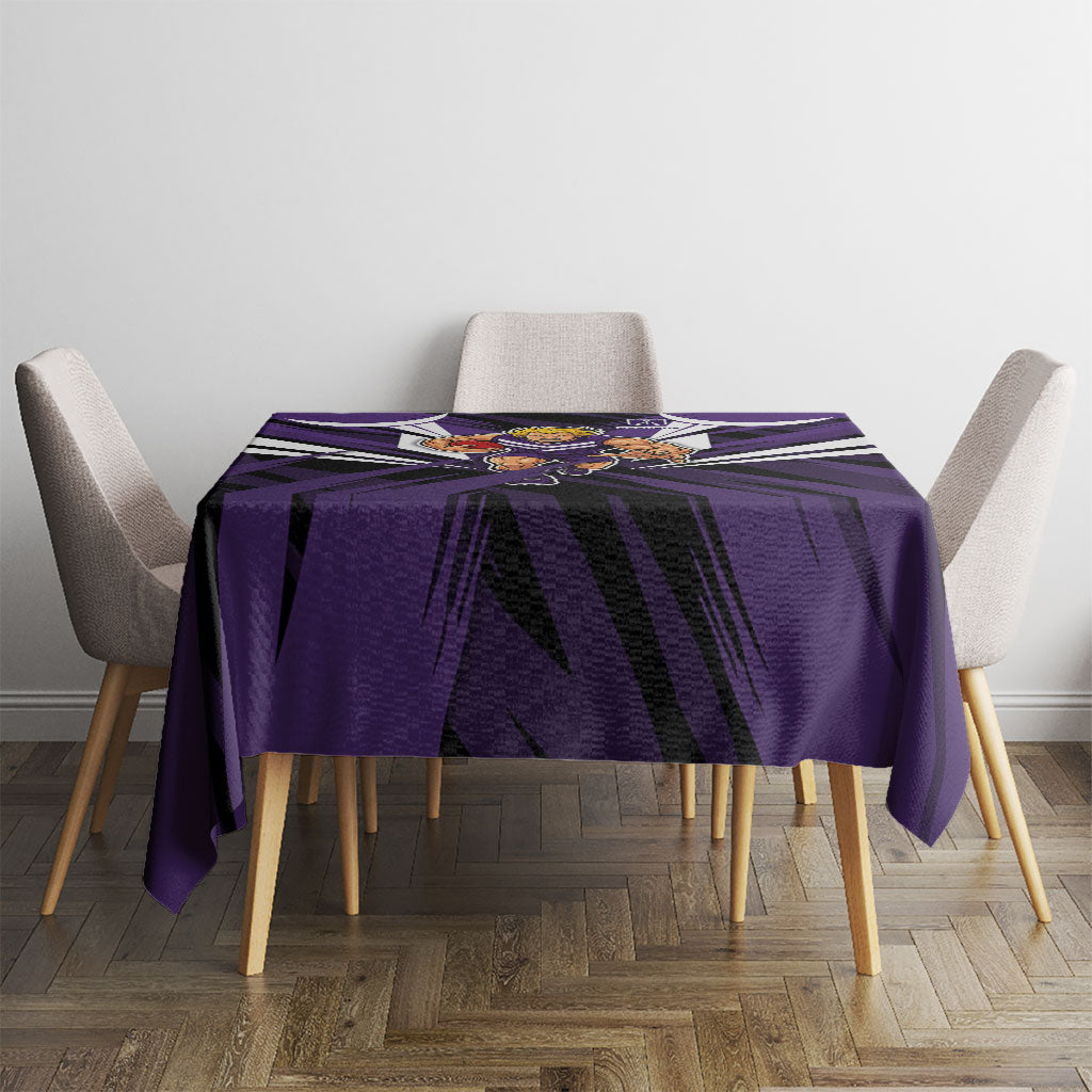 Fremantle Dockers Australian Football Tablecloth Athletic Hero Mascot - Bold Team Colors