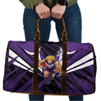 Fremantle Dockers Australian Football Travel Bag Athletic Hero Mascot - Bold Team Colors