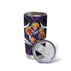 Fremantle Dockers Australian Football Tumbler Cup Athletic Hero Mascot - Bold Team Colors