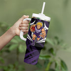 Fremantle Dockers Australian Football Tumbler With Handle Athletic Hero Mascot - Bold Team Colors
