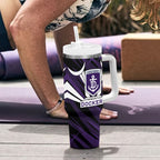 Fremantle Dockers Australian Football Tumbler With Handle Athletic Hero Mascot - Bold Team Colors
