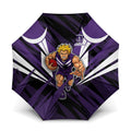 Fremantle Dockers Australian Football Umbrella Athletic Hero Mascot - Bold Team Colors