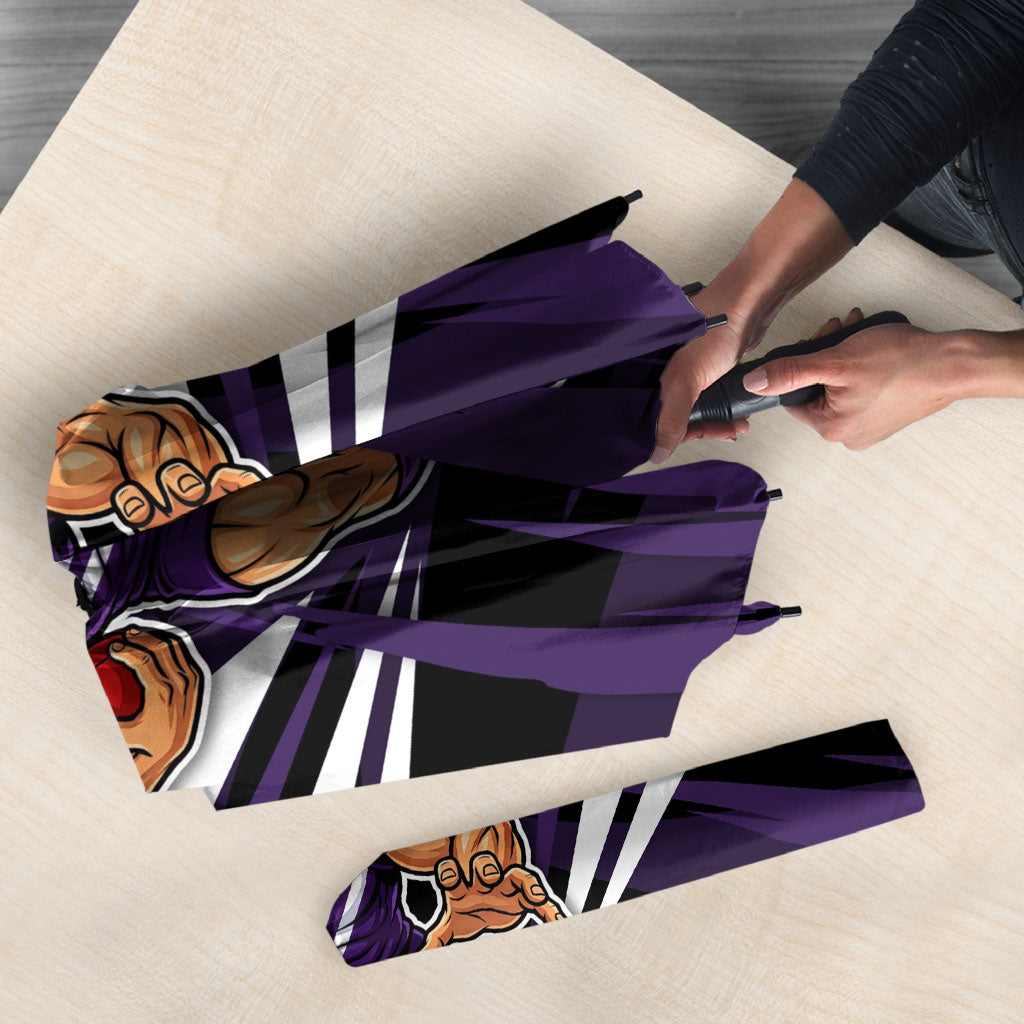 Fremantle Dockers Australian Football Umbrella Athletic Hero Mascot - Bold Team Colors
