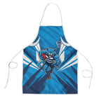 Geelong Cats Australian Football Apron Fierce Wildcat Mascot - Bold Team Colors