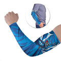 Geelong Cats Australian Football Arm Sleeves Fierce Wildcat Mascot - Bold Team Colors