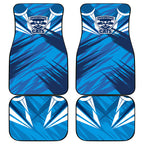 Geelong Cats Australian Football Car Mats Fierce Wildcat Mascot - Bold Team Colors