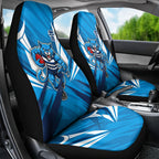 Geelong Cats Australian Football Car Seat Cover Fierce Wildcat Mascot - Bold Team Colors