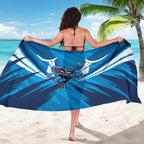 Geelong Cats Australian Football Sarong Fierce Wildcat Mascot - Bold Team Colors