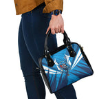 Geelong Cats Australian Football Shoulder Handbag Fierce Wildcat Mascot - Bold Team Colors
