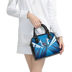 Geelong Cats Australian Football Shoulder Handbag Fierce Wildcat Mascot - Bold Team Colors