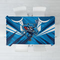 Geelong Cats Australian Football Tablecloth Fierce Wildcat Mascot - Bold Team Colors