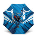Geelong Cats Australian Football Umbrella Fierce Wildcat Mascot - Bold Team Colors