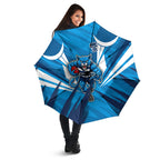 Geelong Cats Australian Football Umbrella Fierce Wildcat Mascot - Bold Team Colors