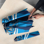Geelong Cats Australian Football Umbrella Fierce Wildcat Mascot - Bold Team Colors