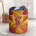 Gold Coast Suns Australian Football Laundry Basket Heroic Solar Mascot - Bold Team Colors