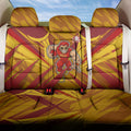 Gold Coast Suns Australian Football Back Car Seat Cover Heroic Solar Mascot - Bold Team Colors