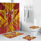 Gold Coast Suns Australian Football Bathroom Set Heroic Solar Mascot - Bold Team Colors