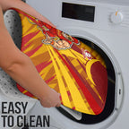 Gold Coast Suns Australian Football Bathroom Set Heroic Solar Mascot - Bold Team Colors