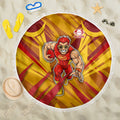 Gold Coast Suns Australian Football Beach Blanket Heroic Solar Mascot - Bold Team Colors