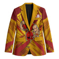 Gold Coast Suns Australian Football Blazer Heroic Solar Mascot - Bold Team Colors