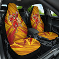 Gold Coast Suns Australian Football Car Seat Cover Heroic Solar Mascot - Bold Team Colors