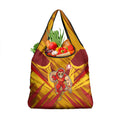 Gold Coast Suns Australian Football Grocery Bag Heroic Solar Mascot - Bold Team Colors
