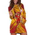 Gold Coast Suns Australian Football Hoodie Dress Heroic Solar Mascot - Bold Team Colors