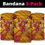 Gold Coast Suns Australian Football Neck Gaiter Heroic Solar Mascot - Bold Team Colors