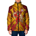 Gold Coast Suns Australian Football Padded Jacket Heroic Solar Mascot - Bold Team Colors