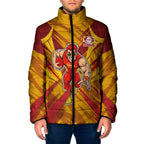 Gold Coast Suns Australian Football Padded Jacket Heroic Solar Mascot - Bold Team Colors