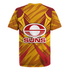 Gold Coast Suns Australian Football Rugby Jersey Heroic Solar Mascot - Bold Team Colors