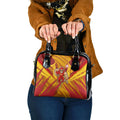 Gold Coast Suns Australian Football Shoulder Handbag Heroic Solar Mascot - Bold Team Colors