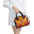 Gold Coast Suns Australian Football Shoulder Handbag Heroic Solar Mascot - Bold Team Colors