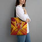 Gold Coast Suns Australian Football Tote Bag Heroic Solar Mascot - Bold Team Colors