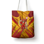 Gold Coast Suns Australian Football Tote Bag Heroic Solar Mascot - Bold Team Colors