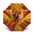 Gold Coast Suns Australian Football Umbrella Heroic Solar Mascot - Bold Team Colors