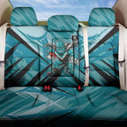 Port Adelaide Power Australian Football Back Car Seat Cover Powerful Superhero Mascot - Bold Team Colors